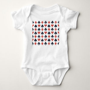 Body Para Bebê Tocando Cartões: Grunge Abstrato Patterno