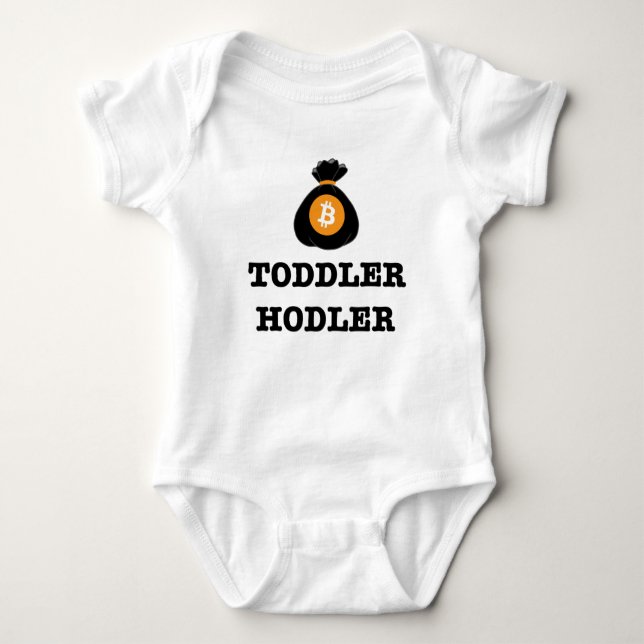 Body Para Bebê Toddler HODLer (Frente)