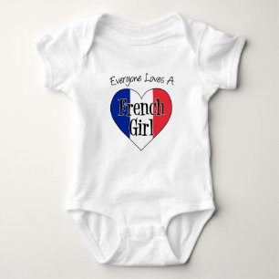 Body Para Bebê Todo mundo ama a francesa