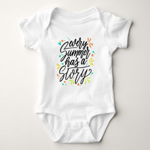 Body Para Bebê Todo Verão Tem Uma História -23431