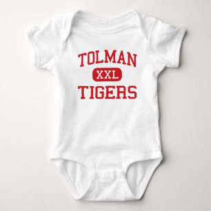 Body Para Bebê Tolman - tigres - - Pawtucket Rhode - ilha alta