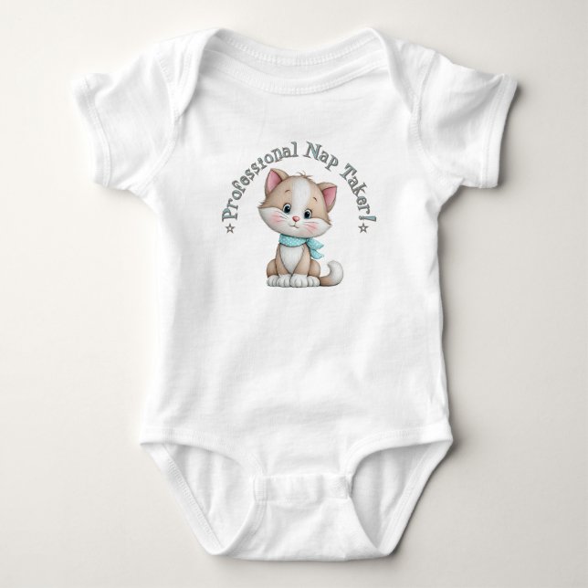 Body Para Bebê Tomador Profissional de Sonecas (Frente)