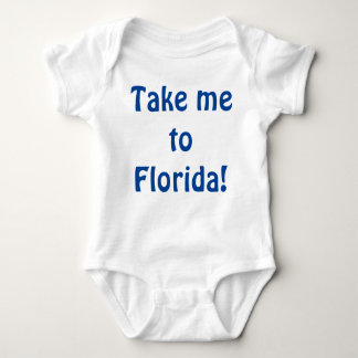 Body Para Bebê Tome-me a Florida!