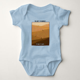 Body Para Bebê Too Hot To Handle Too Wild To Leave Desert Camping