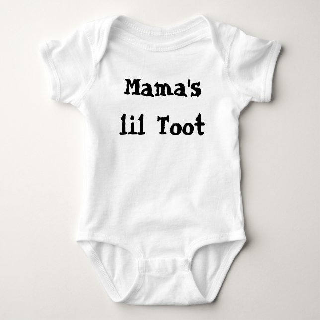 Body Para Bebê Toot do lil do Mama (Frente)