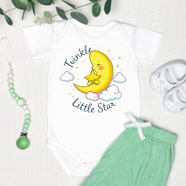 Body Para Bebê "Torcer Pequena Estrela" (Criador carregado)