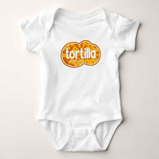 Body Para Bebê Tortilha (Frente)