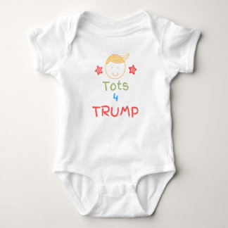 Body Para Bebê Tots para Trump