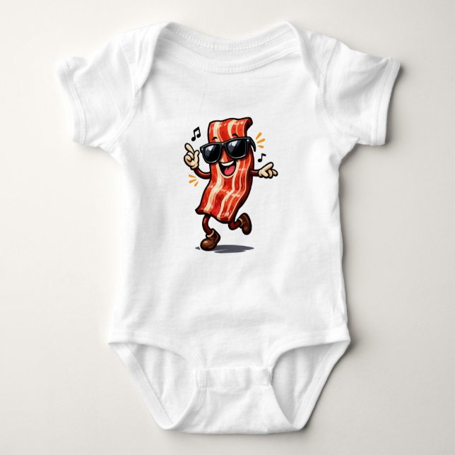 Body Para Bebê Toucinho Dançante (Frente)