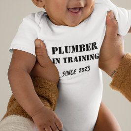Body Para Bebê Tradie de "Canalizador no Treinamento" de Ano Pers