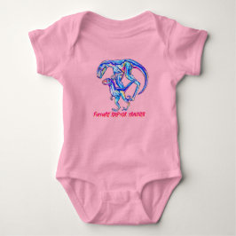 Body Para Bebê Traje de bebê de velocirraptor treinador de raptor