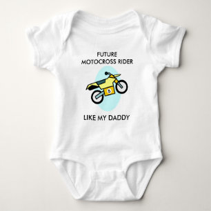 Body Para Bebê Traje de Bebê do Futuro Motocross