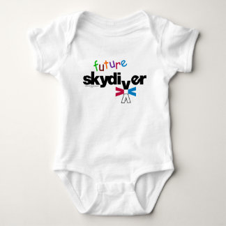 Body Para Bebê Traje De Bebê Do Skydiver Futuro