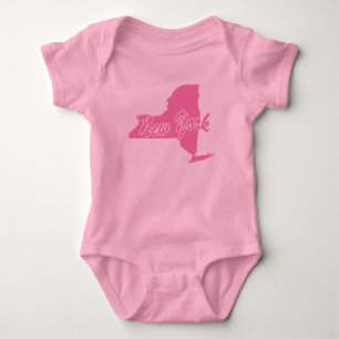 Body Para Bebê Traje De Bebê Em Forma De Nova Iorque