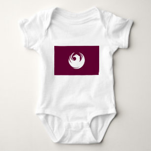 Body Para Bebê Traje de bebê patriótico com bandeira da Cidade de