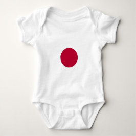 Body Para Bebê Traje de bebê patriótico com bandeira do Japão