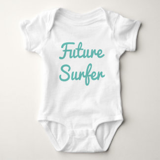 Body Para Bebê Traje de bebê surfista futuro