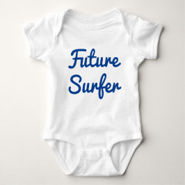 Body Para Bebê Traje de bebê surfista futuro