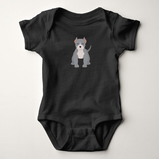 Body Para Bebê Traje de camisa-do-bebê (Frente)