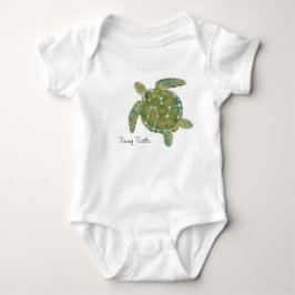 Body Para Bebê Traje de Tartaruga do Timmy One
