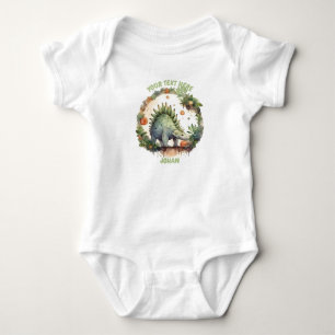 Body Para Bebê Traje personalizado de dinossauro