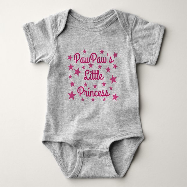 Body Para Bebê Traje princesa da PawPaw (Frente)