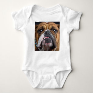 Body Para Bebê Travesseiro decorativo Inglês Bulldog