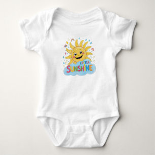 Body Para Bebê Travesseiro e Coroa Estilo Lápis de Cor Little Sta