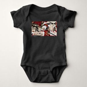 Body Para Bebê Três Ronin - Artista - NFT Artisans SamurAI
