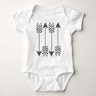 Body Para Bebê Tribal Arrows Baby Creeper