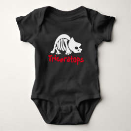 Body Para Bebê Triceratops Skeleton