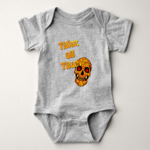 Body Para Bebê Trick or treat Halloween