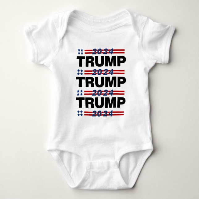 Body Para Bebê Trump 2024 (Frente)