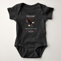 Trump 2024 Bebê Roupa republicana