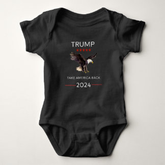 Body Para Bebê Trump 2024 Bebê Roupa republicana