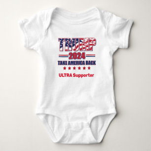 Body Para Bebê Trump 2024 Ultra Supporter