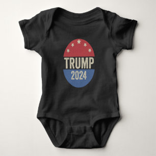 Body Para Bebê Trump 2024 Volta A Votar Engraçada Armadilha Eleit