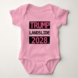 Body Para Bebê TRUMP LANDSLIDE 2028 para BABY! Bebê Body