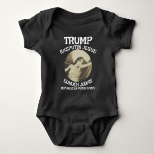 Body Para Bebê Trump Lenin Comunista Stalin AntiCristão Jesus