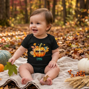 Body Para Bebê Truque Personalizado ou Trate o Dia das Bruxas Lar