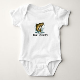 Body Para Bebê Truta de Control Baby One-Piece