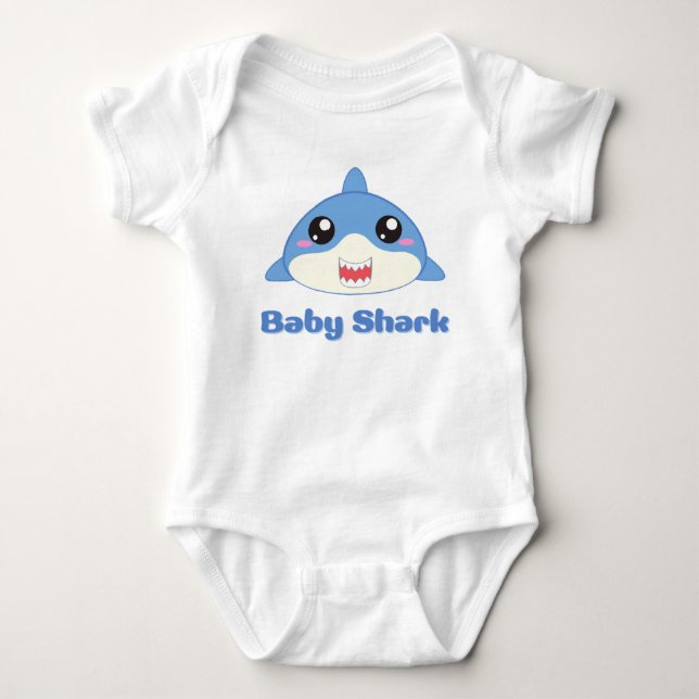 Body Para Bebê Tubarãozinho  (Frente)