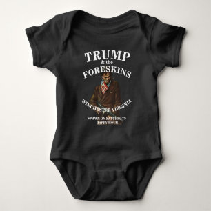 Body Para Bebê Tubas de Falópio de Trump Infectadas em Dúvida na 