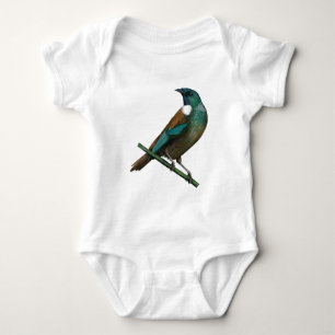 Body Para Bebê Tui New Zealands Bird