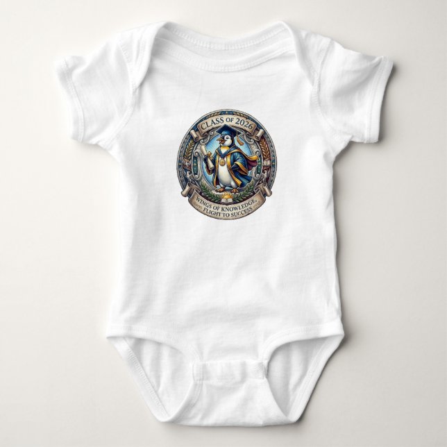 BODY PARA BEBÊ TURMA DE 2026 (Frente)