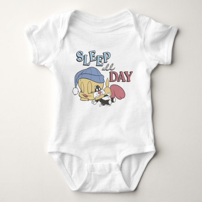 Body Para Bebê TWEETY™ Sleep All Day (Frente)