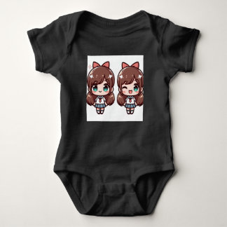 Body Para Bebê Twin Anime Cheer