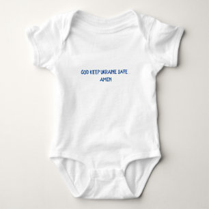Body Para Bebê Ucrânia Bebê uma peça
