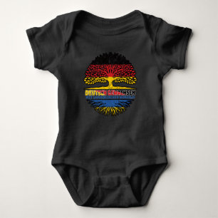 Body Para Bebê Ucrânia Ucrânia Deutsch Alemanha Baum Wurzel