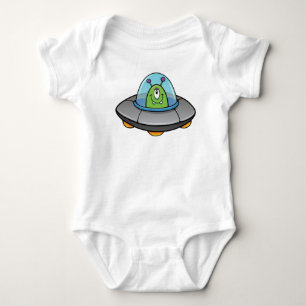 Body Para Bebê UFO bonito